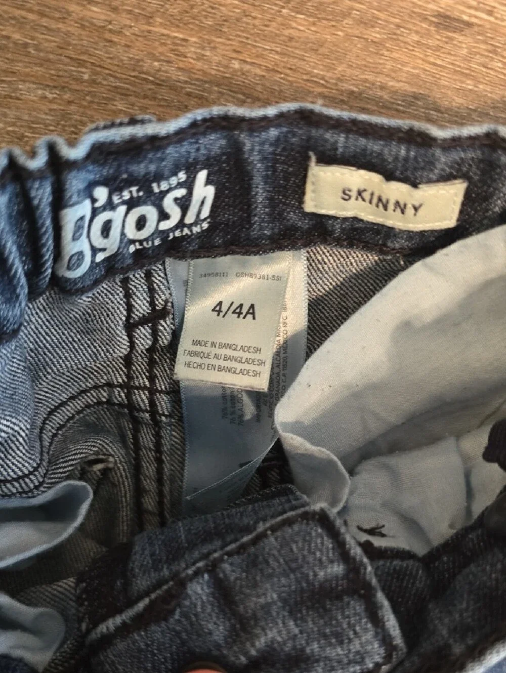 Kids Size 4T Jeans